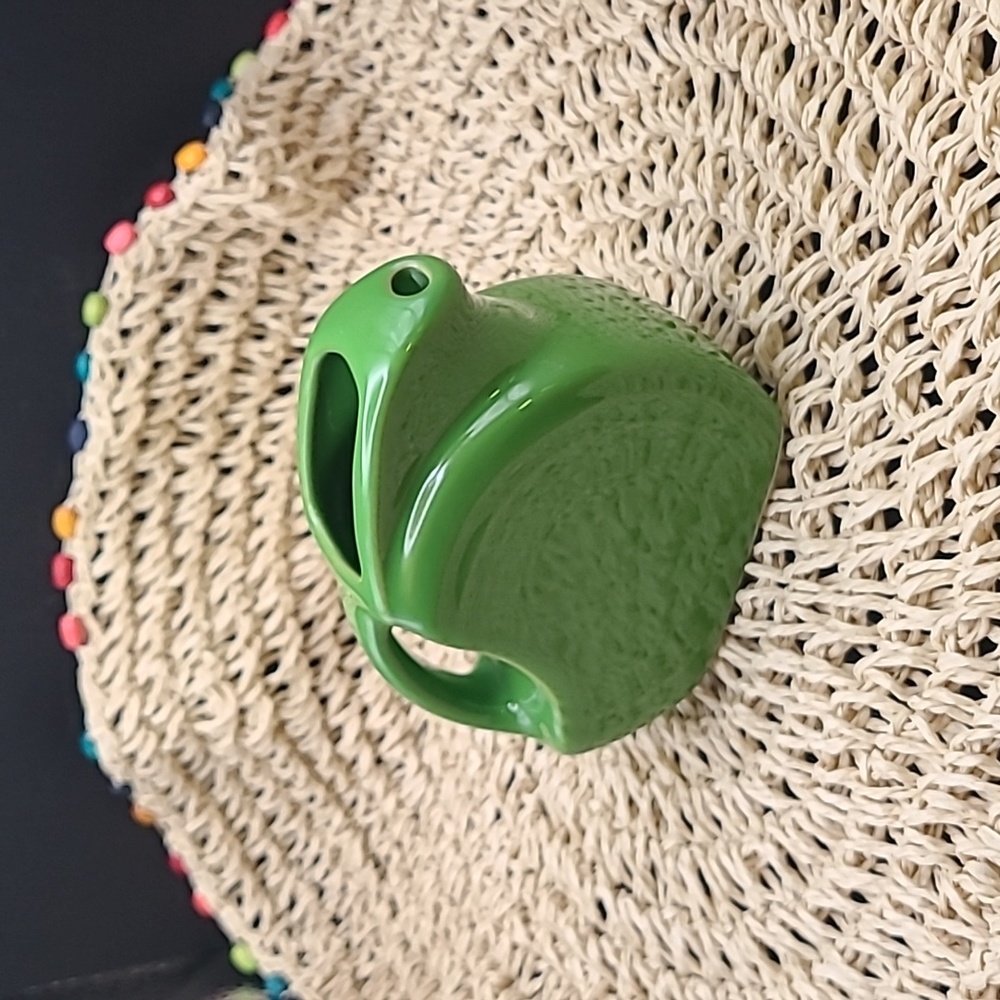 FIESTAWARE HLC Retired Vintage Shamrock Mini Disc Pitcher 2002